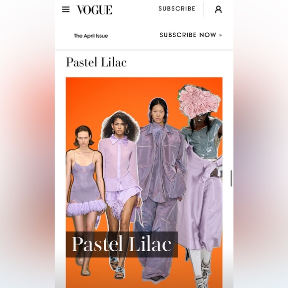 Vintage Y2K lilac leather shoulder bag purse Danier pastel spring trend lavender - Picture 2 of 14